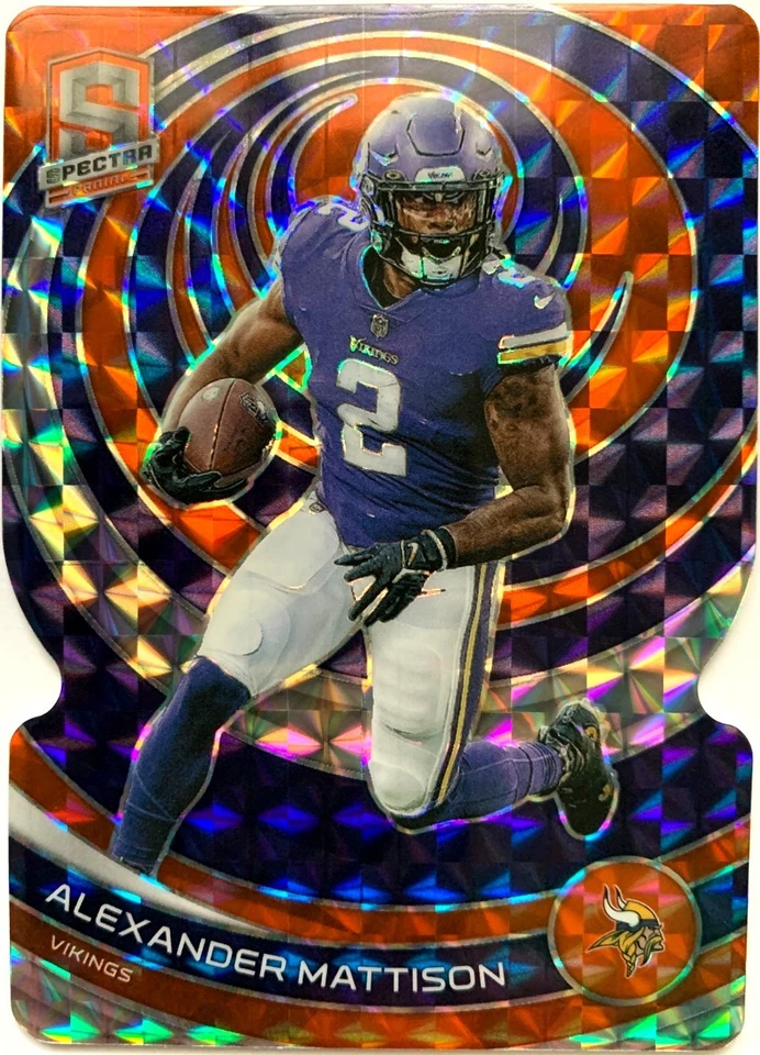 Neon Orange Prizm Die-Cut