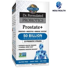 Garden of Life Dr Formulated Probiotics Prostate Supplement 60 Caps Exp 05/26
