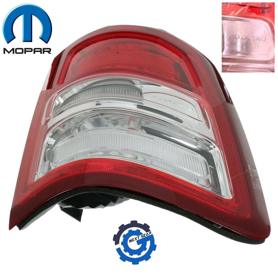 NEW OEM MOPAR INCANDESCENT RIGHT TAIL LIGHT ASSY 2019 2024 RAM 1500 55112988AE - Image 2 of 4