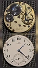 Antique Omega 19''' Caliber Pocket Lépine Movement & Enamel Dial 1912