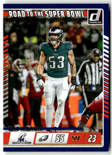 2025 Panini Donruss NFL No. 1 Zack Baun Road ...