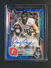 JOE ROYER 2025 Bowman U Chrome BLUE MINI DIAMOND REFRACTOR RC AUTO #'d /150