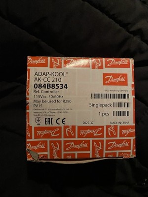 Danfoss ADAP-KOOL AK-CC 210 084B8534 Refrigeration Controller 115v