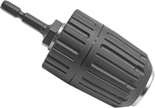 1/2" Keyless Drill Chuck Adapter 2.0-13Mm, 1/4-Inch Hex Shank Drill Chuck Adapte