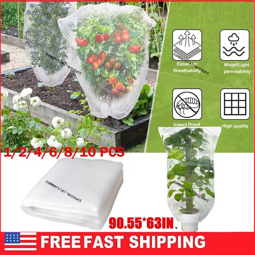 1/10*Fruit Fly Net Insect Mesh Vegetable Garden Plant Crop Protection Cover Bags - 第 2/30 張圖片