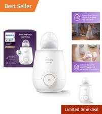 Compact and Efficient Baby Bottle Warmer - 11oz Compatible, Smart Sensor Control