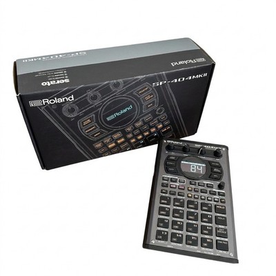 Roland SP-404MKII Creative Sampler Tested Working w/ Box AC Adapter Japan