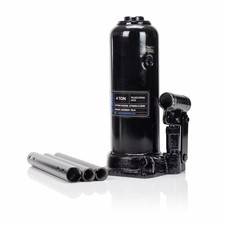 SGS 4 Tonne High Lift Bottle Jack, Telescopic Range 265-610mm, 345mm Stroke