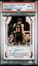 2024 National Treasures TRAE YOUNG Viewpoint Signature Auto #/49 ✨PSA 10 POP2