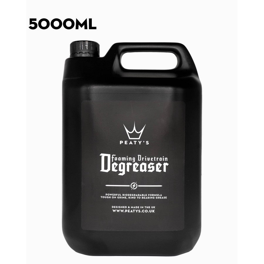 sgrassante schiumoso per trasmissione foaming drivetrain degreaser 5l Peatys pul