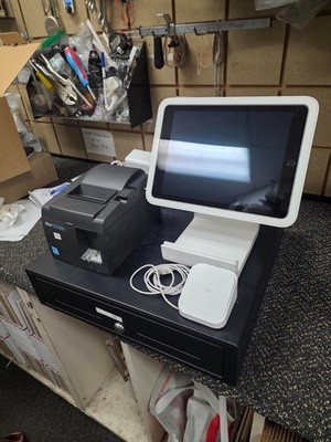 Square POS System - Complete - Cash Register, Tap To Pay, Star Printer, iPad