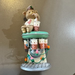 1990 Baskin Robbins Ornament First Issue In Series Enesco Christmas Box Bear