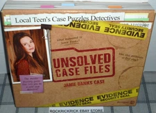 UNSOLVED CASE FILES MURDER MYSTERY GAME JAMIE BANKS 2020 PRESSMAN NEW SEALED