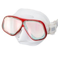 Brand New Apollo Bio Metal Dive Mask Matte Finish with White Silicone D Class