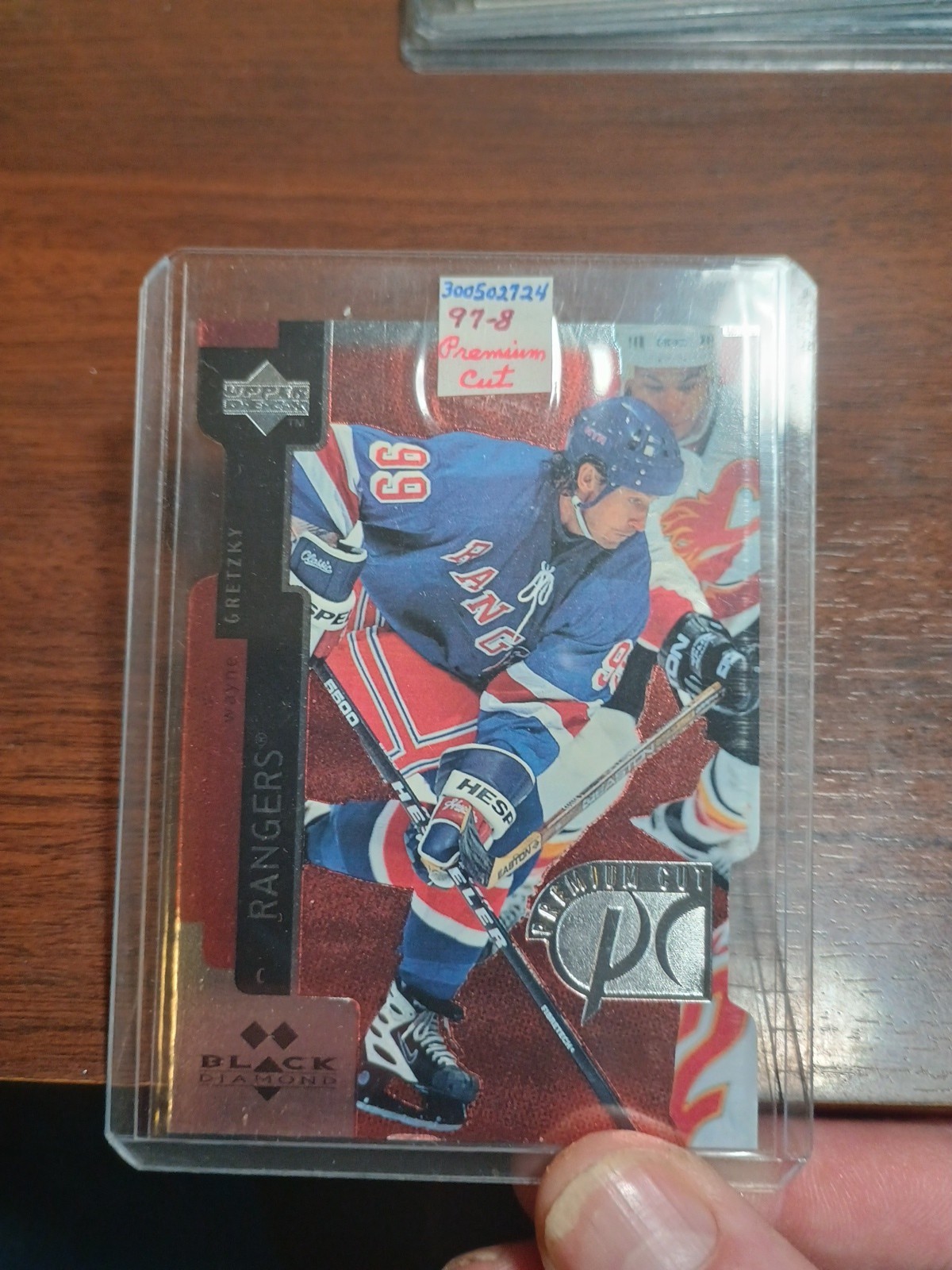1998 Upper Deck Double Black Diamond - Gretzky #PC1 HOF NY Rangers 1998-99 🏒