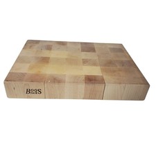 John Boos CCB Reversible Wood Chopping Board 20" x 15" x 3 Maple FLAWS