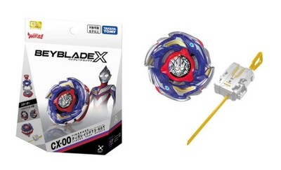 BEYBLADE X CX-00 Tiga Rage FT3-60T Ultraman Tiga TAKARA TOMY Japan