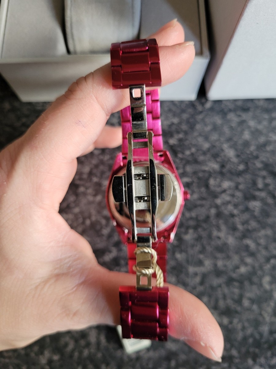 Limited Edition Vivienne Westwood Let It Rock Punk Rock Pink Watch