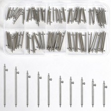 100Pcs Quick Release Watch Spring Pins Bars Band Replacement Set