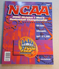 2000 NCAA MENS DIVISION 1 BASKETBALL CHAMPIONSHIP PROGRAM-EXCELLENT