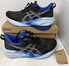 ASICS Novablast 5 Black/Blue 1011B974 Men's Running Shoes Size 12