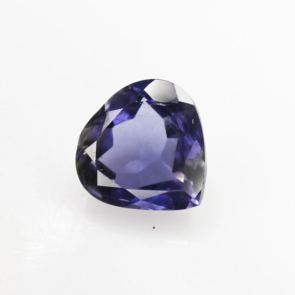 Natural Blue Iolite Piece In Heart Shape 3.65 Carats Piece 11x11x6 mm - Image 3 of 4
