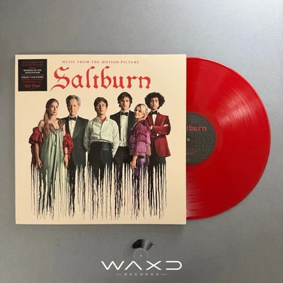 Saltburn -Various artists vinyl record Soundtrack OST * RED* - Image 1 of 4