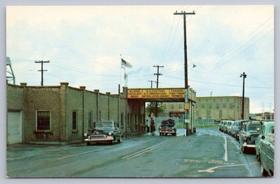 1950s US Customs & Immigration Station Hwy 53 International Falls MN Postcard
