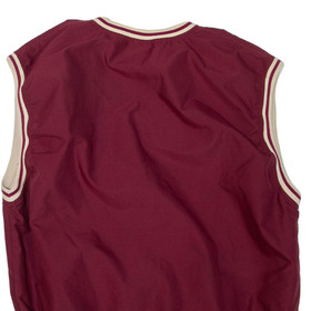 NES Golf &auml;rmelloses Herren Sweatshirt weinrot Rundhalsausschnitt M