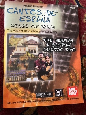 Cantos De Espana Songs Of Spain Songbook mel bay NOS ship tomorrow