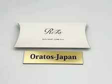 ReFa HEART COMB Aira Rose Gold Foldable Hair Comb Compact Cute Beauty Tool