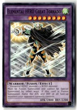 Structure Deck: HERO Strike #SDHS-EN045 Elemental HERO Great Tornado