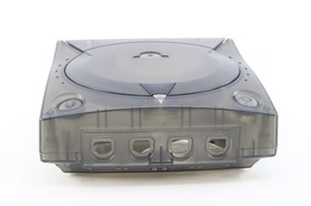 SEGA Dreamcast Console Case Shell Smoke Gray & SD Card Drive Tray Mount