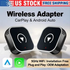USB Auto Wireless CarPlay Adapter For iPhone Apple Wireless Dongle Plug ＆ Play
