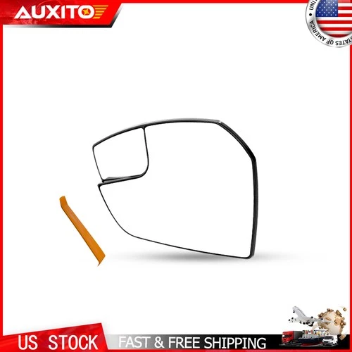 Fits 2017-2019 Ford Escape Driver Left Side Mirror Glass Non-Heated FO1324172 US
