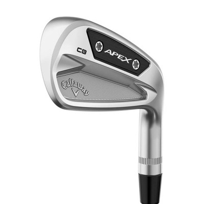 CALLAWAY 2024 APEX CB CHROME 5 IRON STEEL S400 (STIFF) + 1/2 IN 1 FLAT