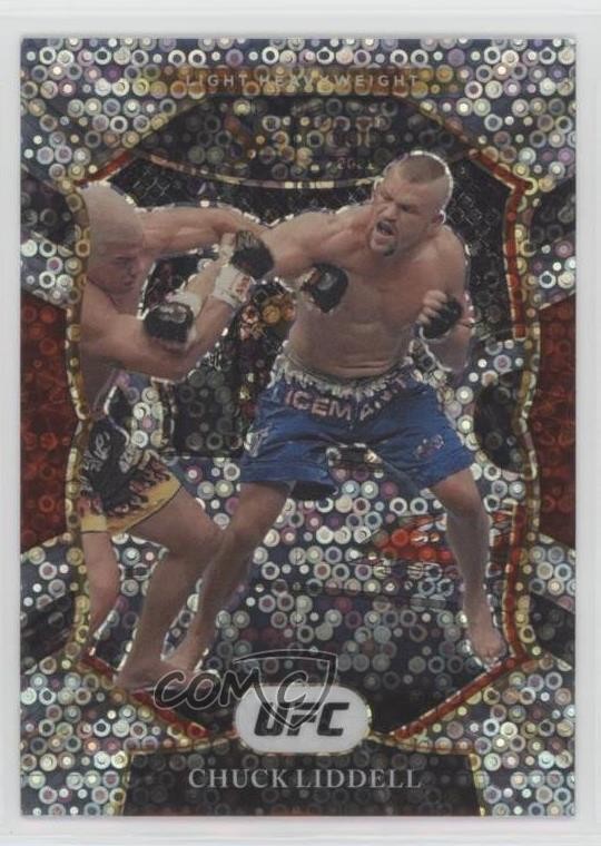 2021 Panini Select UFC Concourse Disco Prizm Chuck Liddell #88 0g27