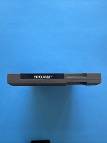 TROJAN Nintendo Game 1989 NES 5 Screw Tested Cart + Box 100% Authentic