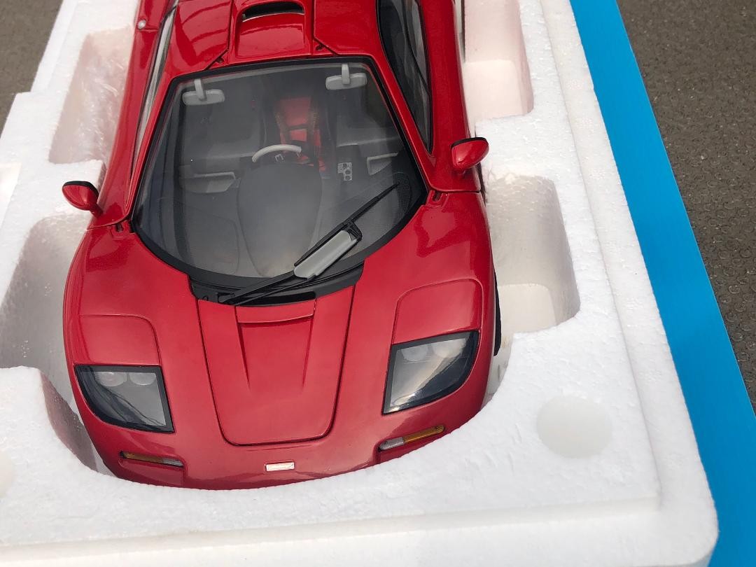 Minichamps 1/12 McLaren F1 GTR Red Model Car | eBay