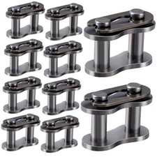 pcs Roller Chain Connecting Links, Heavy Duty Manganese Steel Master 10 35