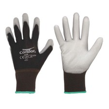 56JK Condor Coated Work Gloves, Knit, Nylon, 144 Pairs