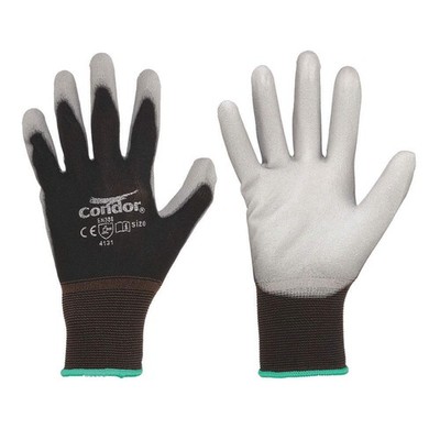 56JK Condor Coated Work Gloves, Knit, Nylon, 144 Pairs