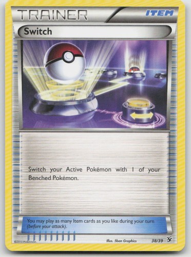 Switch 38/39 Kalos Starter Set Pokemon LP+