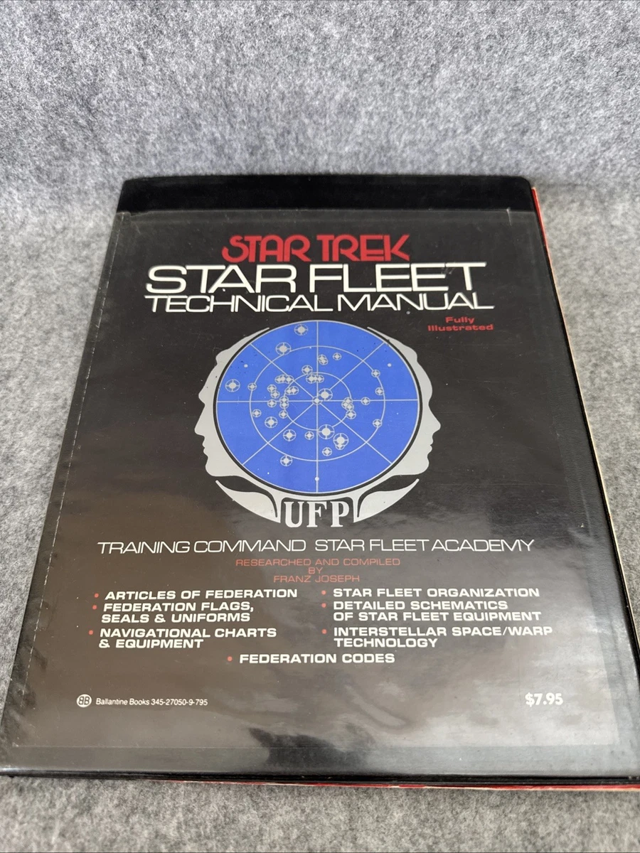 star trek technical manual products for sale | eBay