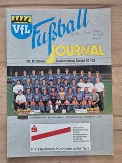 Fußball Programmhefte VFL Kirchheim/Teck