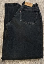 Levis 512 Black Slim Fit Tapered Leg Jeans Womens 9M Vtg 94 High Rise Cotton USA