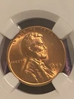 1954 Lincoln Wheat Small Cent San Francisco NGC MS 66 RD Bronze KM#132