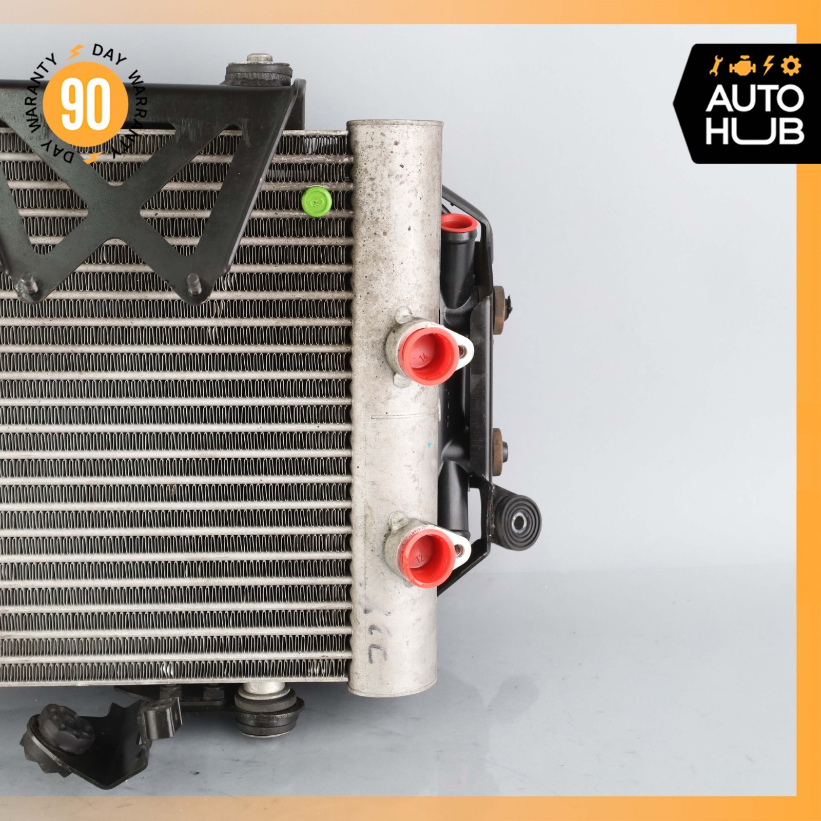 13-14 Bentley Continental GT GTC 4.0L Right Water Aux & Engine Oil Radiator OEM