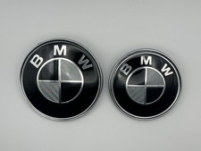 2pc Front Hood 82mm Rear Trunk 74mm Emblem Fit For B-m-w Badge 51148132375 2pc Front Hood 82mm Rear Trunk 74mm Emblem Fit For B-m-w Badge 51148132375