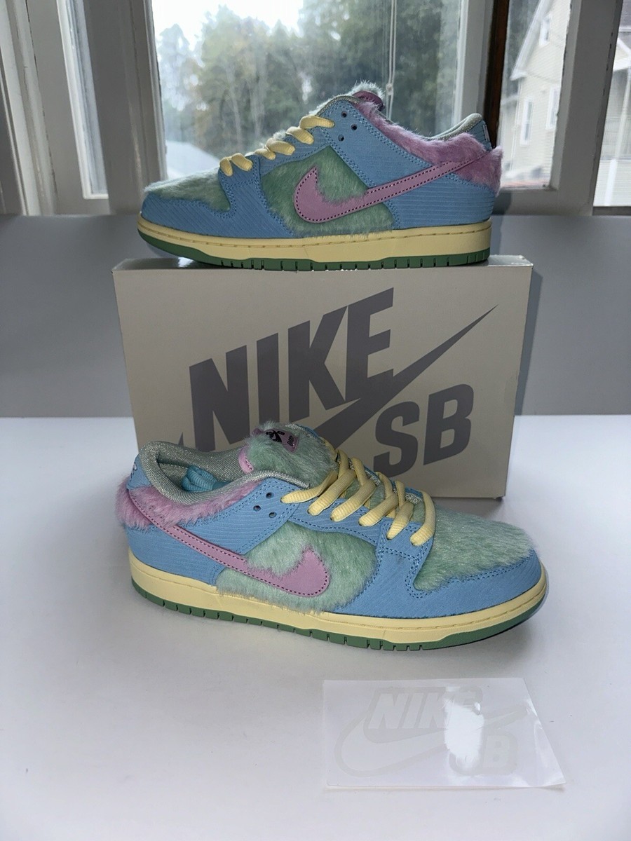 NIKE SB スウッシュ 非売品 ディスプレイ NIKE SB VERDY VISTY DUNK LOW (SIZE 9) (FN6040-400) SIMPSON